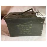 US military issue metal ammo box, 11.5x6x7"