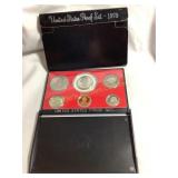 US Proof Set 1979, w/original case & box