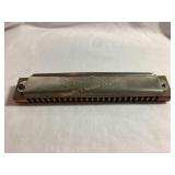 Vintage Birdwiseï¿½s Testimonial harmonica, 7.25"
