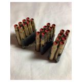 24, 30-06 blanks & 3 garand clips
