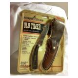 Schrade Cutlery Old Timer knife w/leather