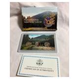 3pc US mint Westward Journey nickel coin set