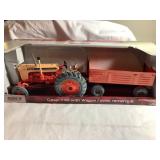 Case 730 tractor w/wagon, NIB