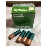 25 Remington 12 ga steel shot goose loads, 2 3/4"