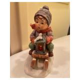 Hummel Goebel figure-Ride into Christmas 5 1/2"
