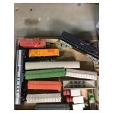10+ HO Scale train cars - B&O,Penn,swift, etc.