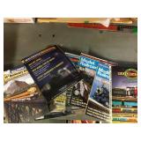 10+ Model railroader magazines, catalogue,
