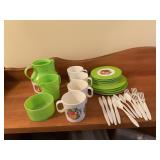 Chilton childï¿½s  Toy dinnerware set for 4