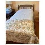 Single bed, Simmons beauty rest mattress, & box