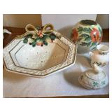 Misc. porcelain lot - Fitz & Floyd bowl