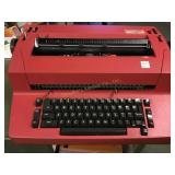 IBM selectric II red typewriter (NO shipping)