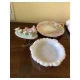 Misc lot- Anchor Hocking? Milk glass