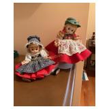 2 Madame Alexander dolls- 8"-Swiss & Gretel