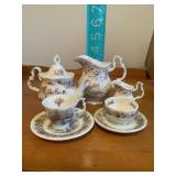 8 pc Brambly Hedge Teaset-Summer, 3 1/2" tallest