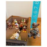 10+ figurines, Disney, mice,  Boydï¿½s bears etc,