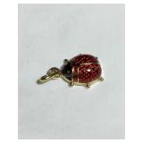 14 kt Ladybug pendant, 3/4", .04 oz.