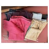 6 pr  LL Bean/Blair womens denim pants, size 8/30