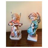 2 Goebel Hummel figurines-  Angel Serenade with