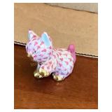 Herend Hungary cat  figurine, 1.5"W