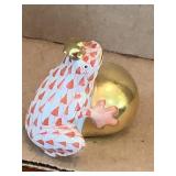 Herend Hungary Frog prince figurine, 1.5"W