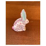 Herend Hungary Rabbit figurine, 2"H