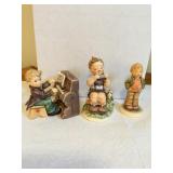 3 Goebel Hummel figurines - steadfast soprano