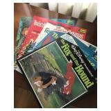 5 Disneyland Records & read-along books