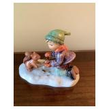 Goebel Hummel Signed figurine, Playful Pals,