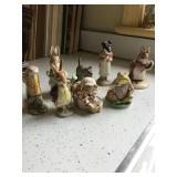 8 Beatrix potter figures Beswick England