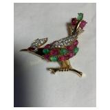 Vtg Alfred Philippe Crown Trifari Road Runner