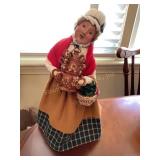 Byers Choice Caroler, woman of the wassail pot,