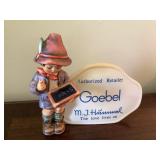 Goebel Hummel dealer figurine, 1984, 5.25"w