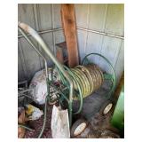 Hose reel w/ hose (No shipping)