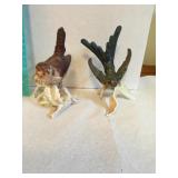 2 Goebel bird figurines 5"h