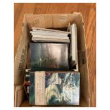 Misc books Thomas Kincaid, Leon Uris, country,