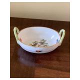 Herend Rothschild, Hungary, bird pattern Handled
