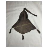 Whiting & Davis gold soldered mesh purse 9 1/2"