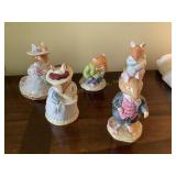 5 Royal Doulton figurines, Brambly Hedge, t