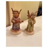 2 Hummel Goebel figures-Angel Mandolin & Flute