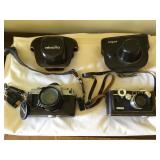 Vtg. Cameras & lens -  Minolta SR-7 & Argus
