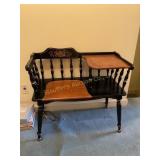 Ethan Allen gossip/ telephone bench 33 1/2ï¿½ x