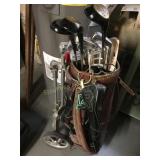 Vtg. Golf club set - Spaulding & Wilson