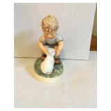 Goebel Hummel private conversation boy w/bunny -