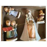 4 Goebel Hummel figurines - flower Madonna,