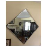 Beveled mirror 28"x28ï¿½ (no SHIPPING)