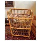 Wicker shelves 21" x 31ï¿½ x 12 1/2ï¿½ (No shipping)
