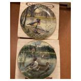 2 Knowles Duck collectors plates
