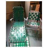 2 Web lounge chairs (NO shipping)