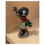 Disney pewter Daisy Duck figure 2 1/4" tall