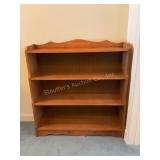 Wood bookcase 36" x 37ï¿½ x 9" (NO shipping)
